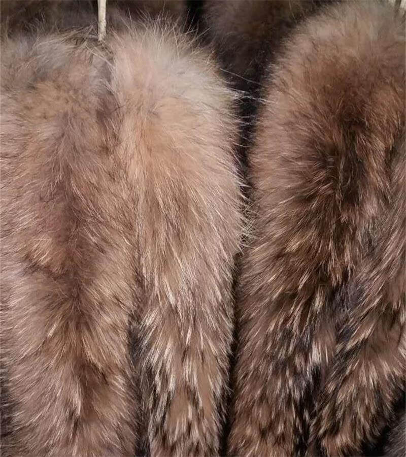 FA03 Natural China Raccoon Trim 80X15cm Fur  USD11.99-15.99 Vip